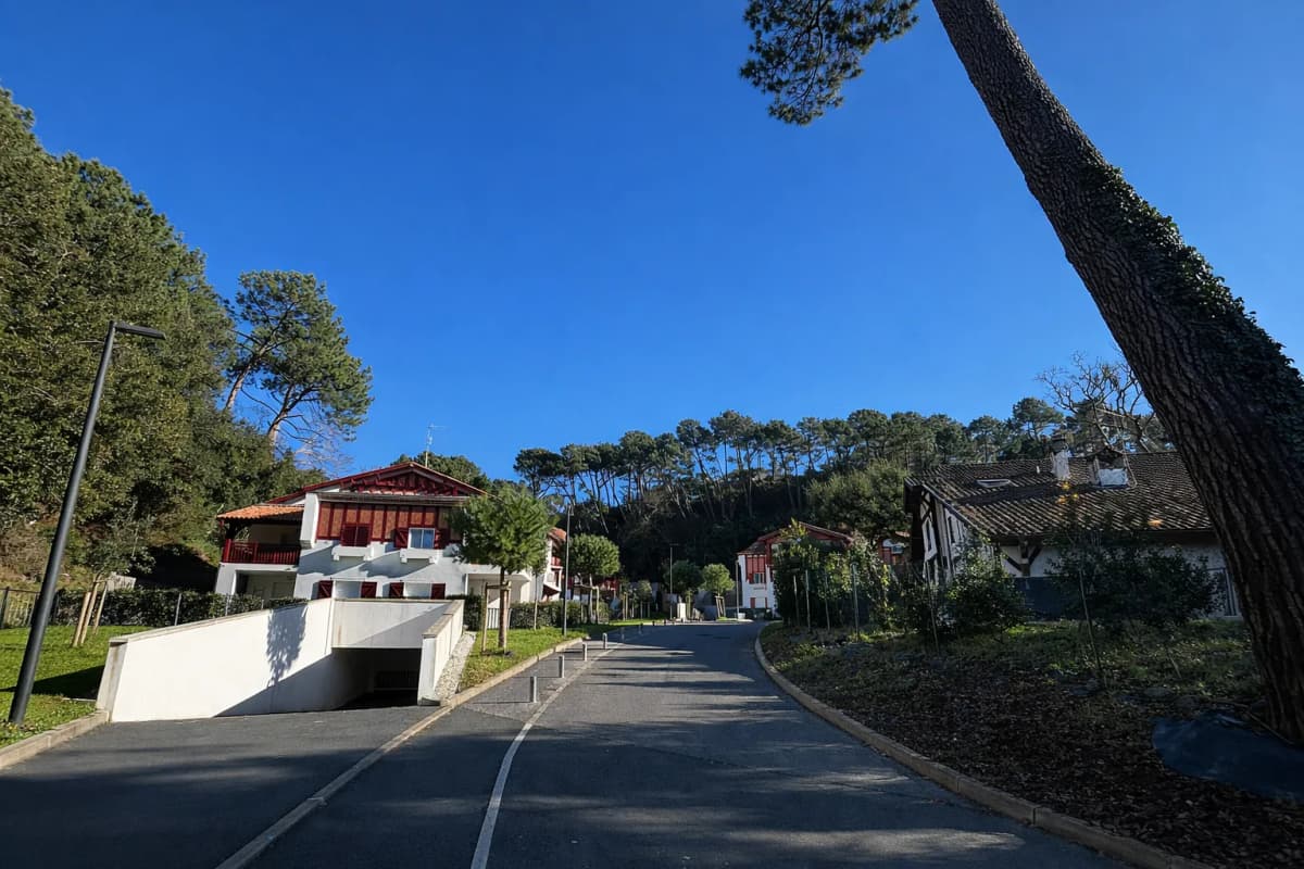 Appart Aiga T3-50m du lac d'Hossegor-jardin-parking-calme