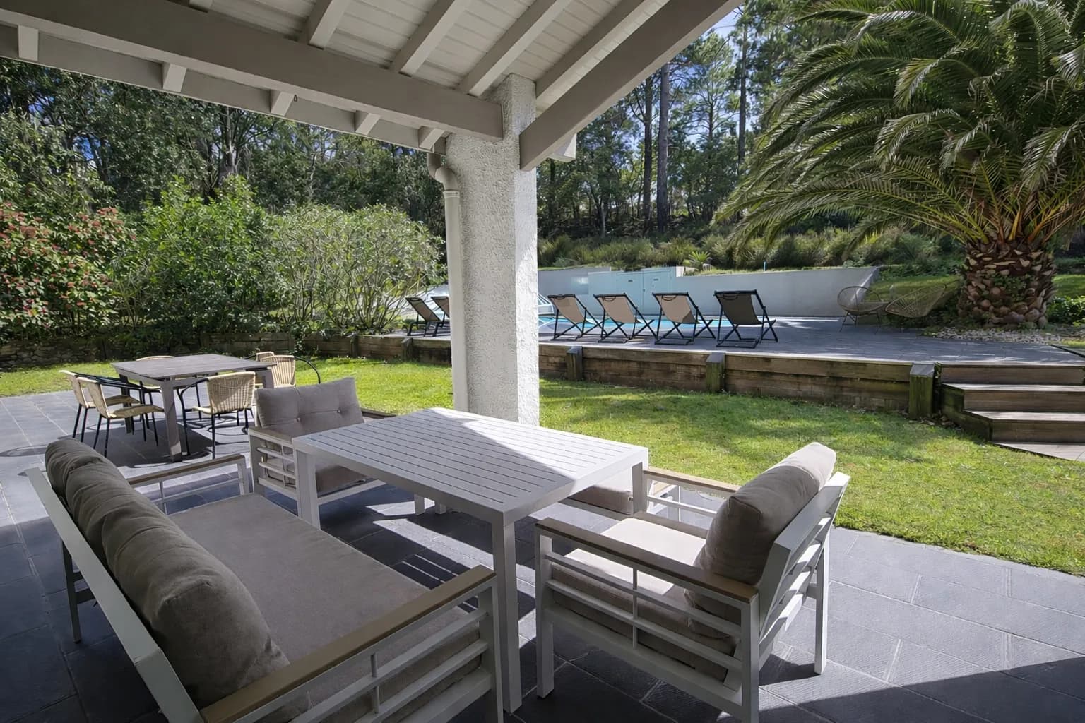 Villa 4*climatisée piscine chauffée proche lac, tennis, golf et centre ville d'Hossegor