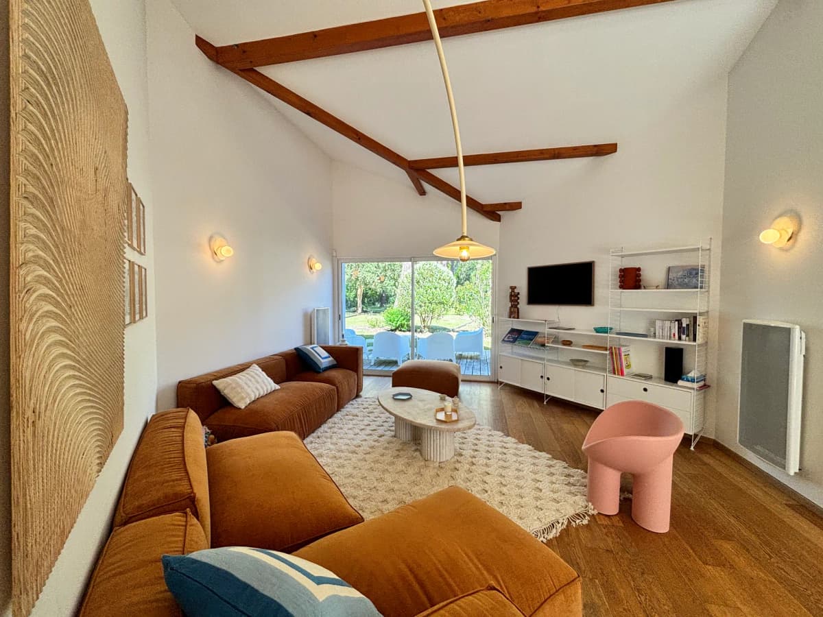 Villa 4* piscine chauffée, lac Hossegor à pied
