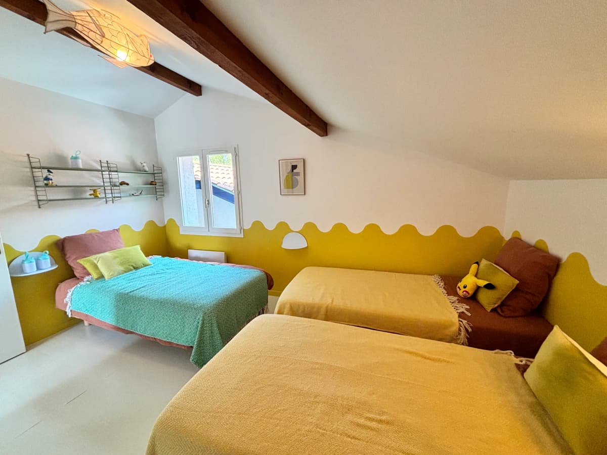 Villa 4* piscine chauffée, lac Hossegor à pied
