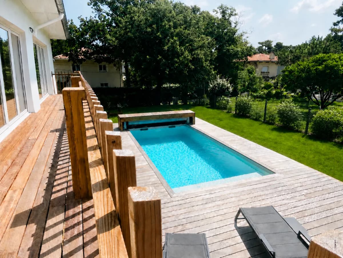 Villa piscine chauffée plage+centre ville à pied