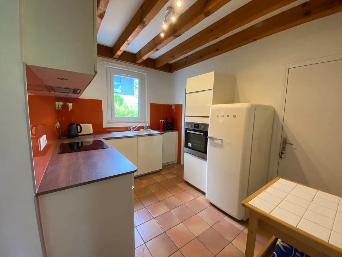 Maison avec jacuzzi, climatisation, 5min à pied de la plage et du centre ville