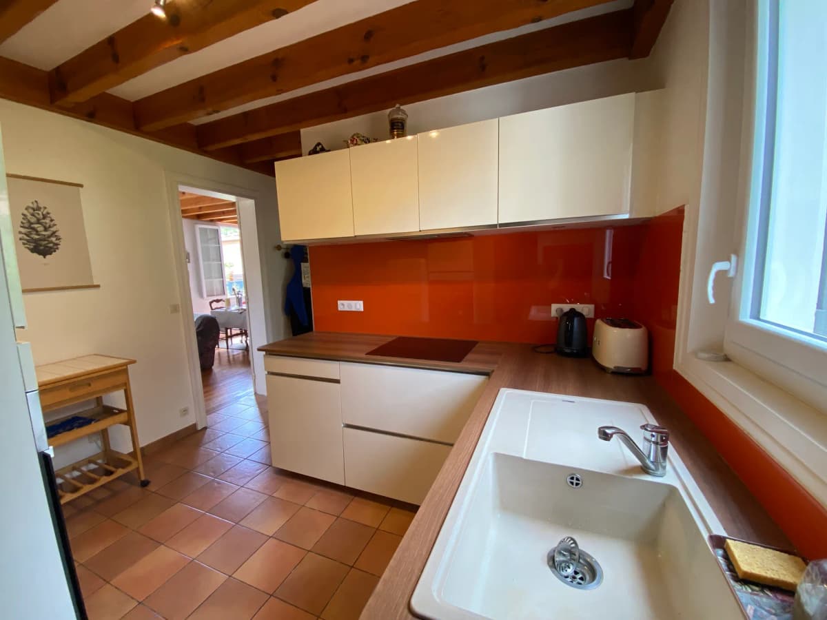 Maison avec jacuzzi, climatisation, 5min à pied de la plage et du centre ville