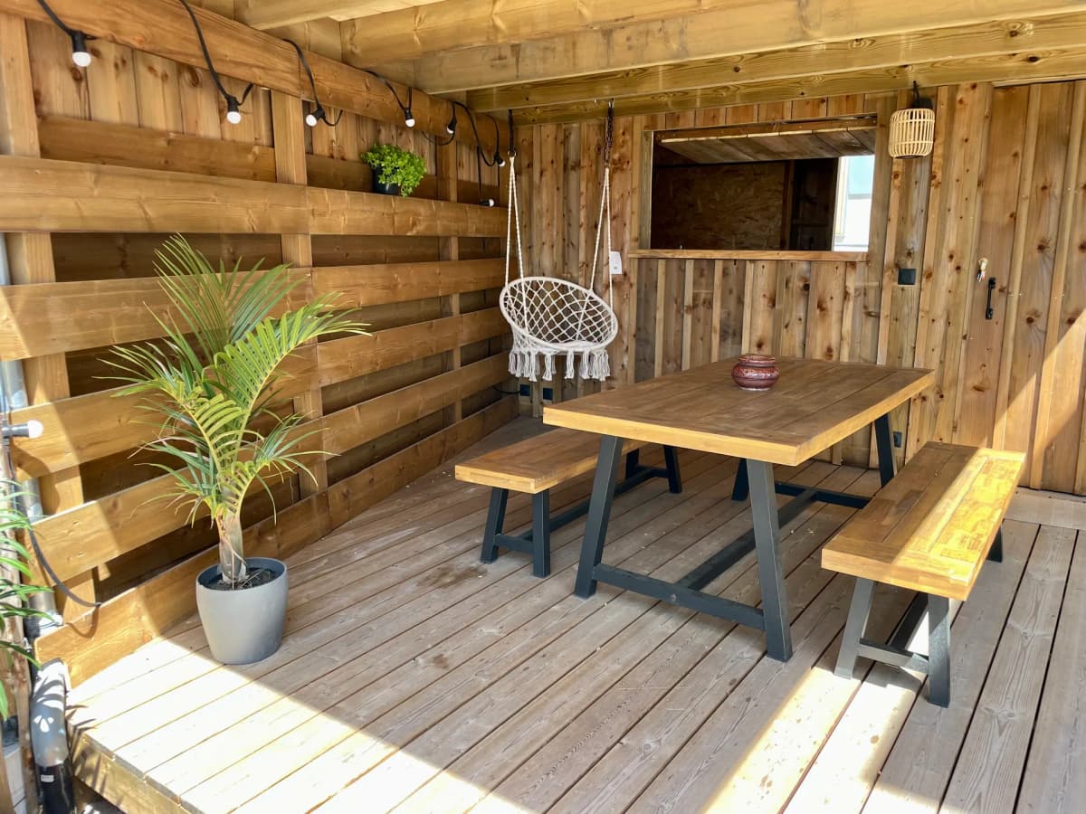 Appart T3, jacuzzi, jardin, 500m Plage des Bourdaines