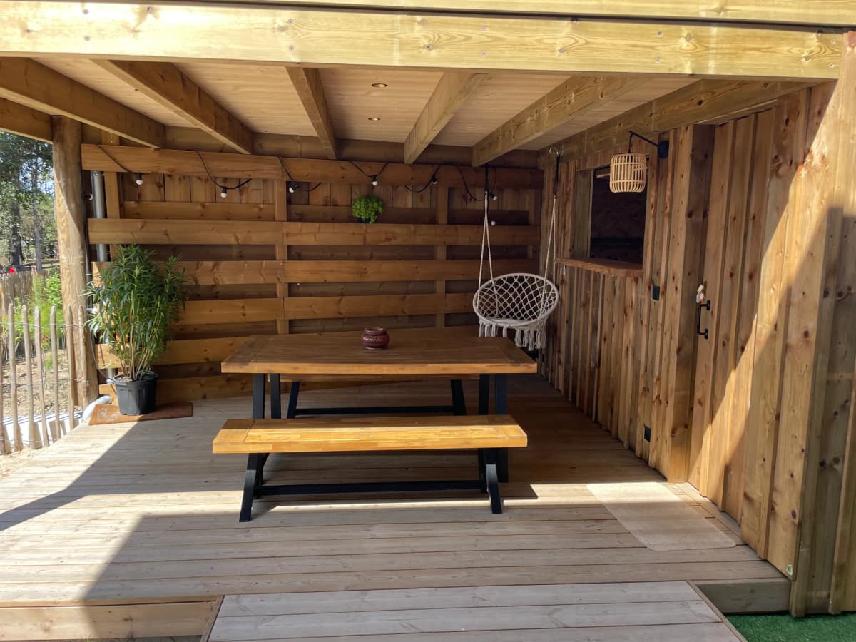 Appart T3, jacuzzi, jardin, 500m Plage des Bourdaines