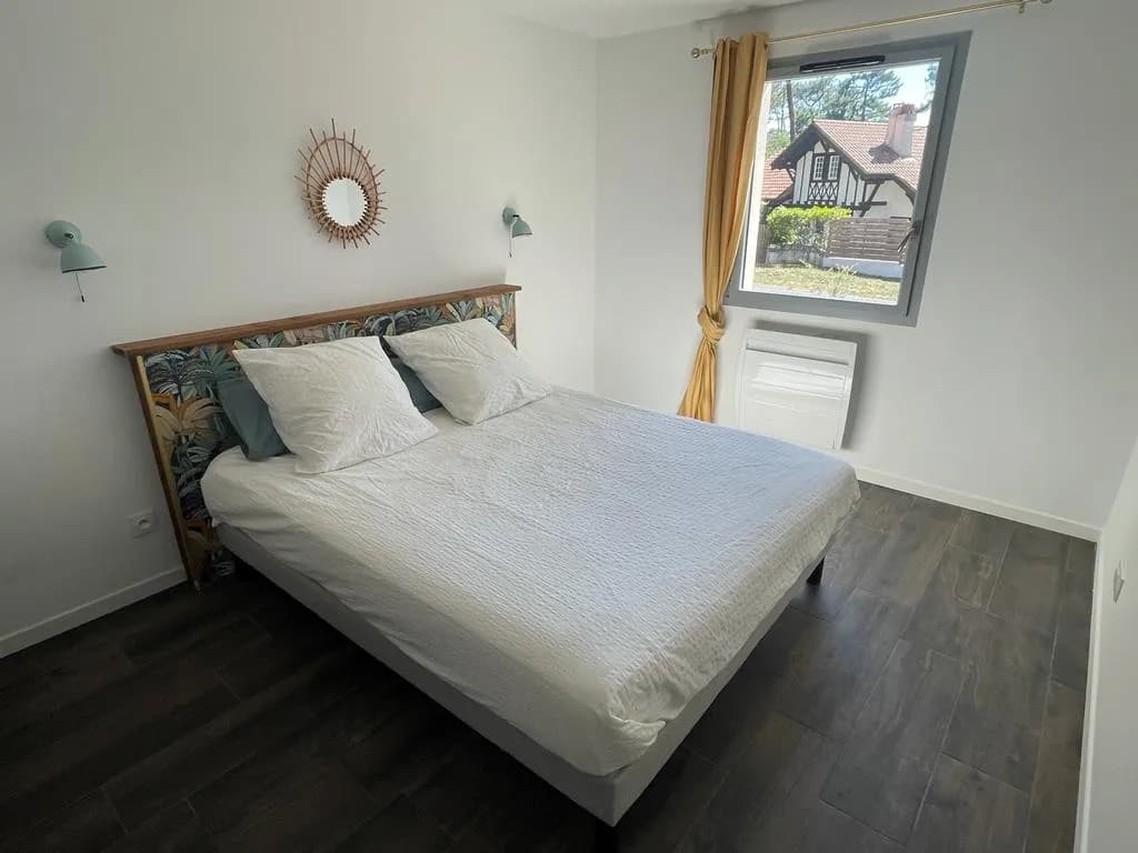 Appart T3, jacuzzi, jardin, 500m Plage des Bourdaines