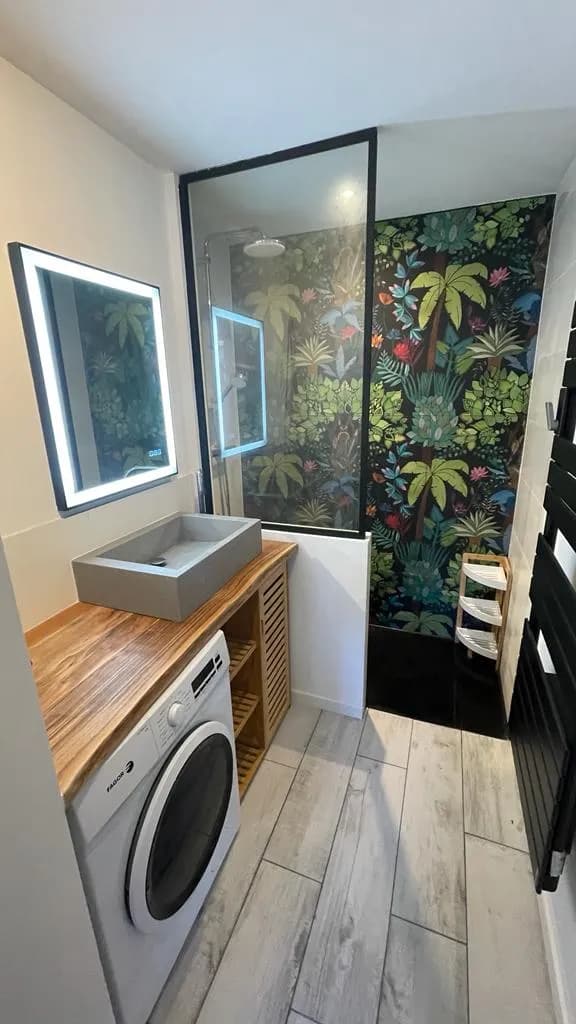 Appart T3, jacuzzi, jardin, 500m Plage des Bourdaines