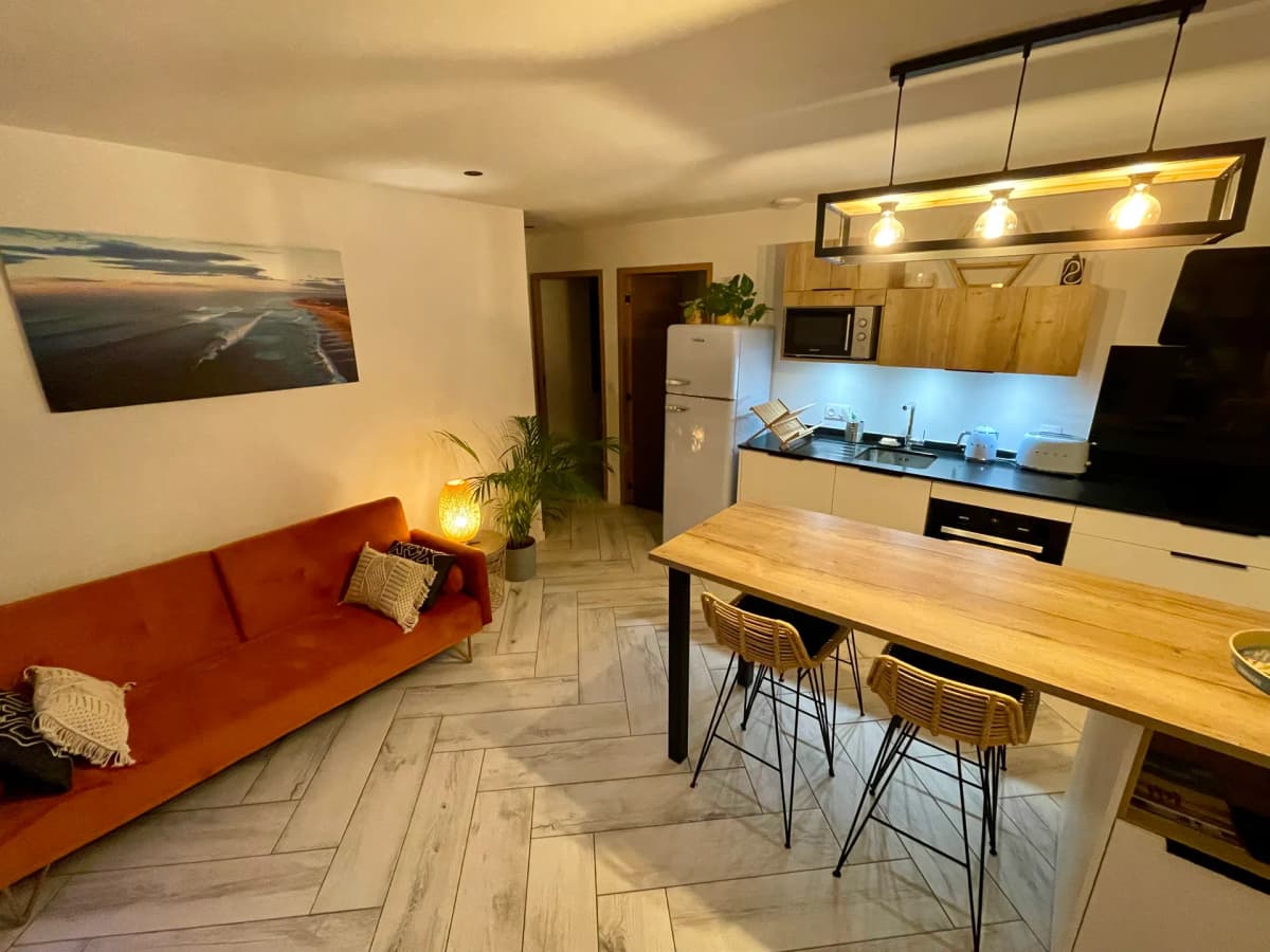 Appart T3, jacuzzi, jardin, 500m Plage des Bourdaines
