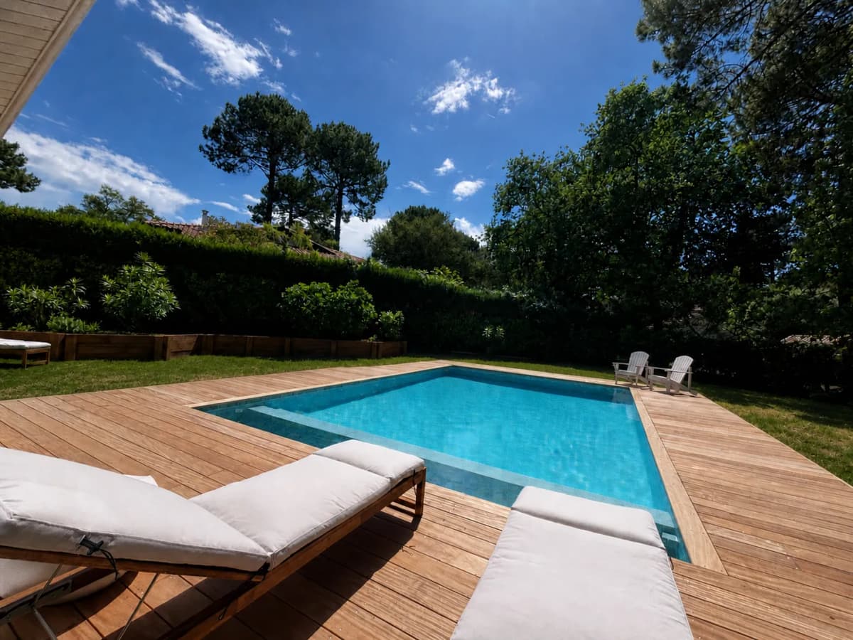 Villa sur gold de Seignosse, piscine, proche plage, calme