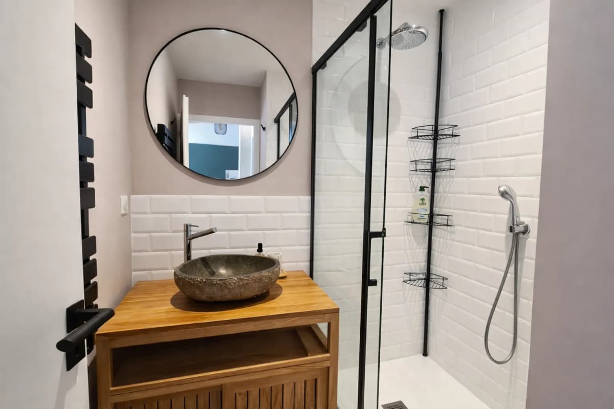 Maison T3 climatisée, plage, forêt, golf, parking privé