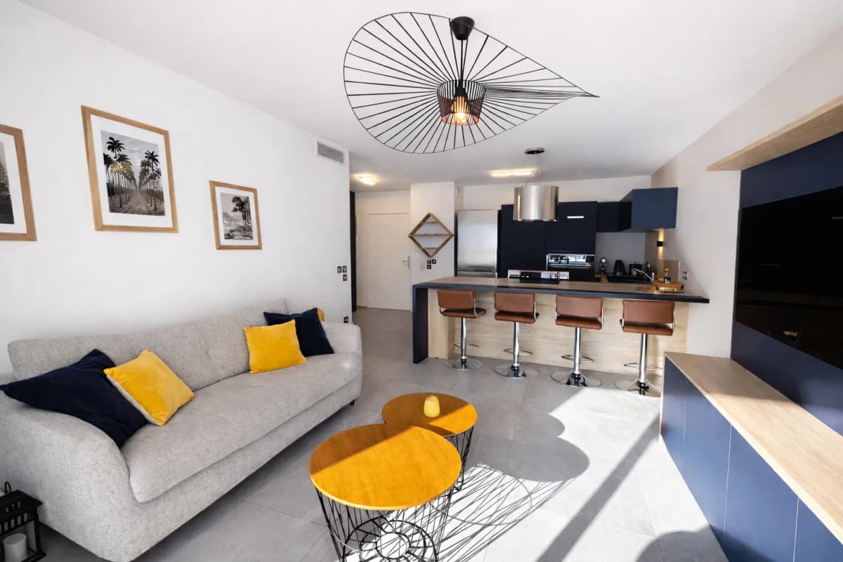 Appart Aiga T3-50m du lac d'Hossegor-jardin-parking-calme
