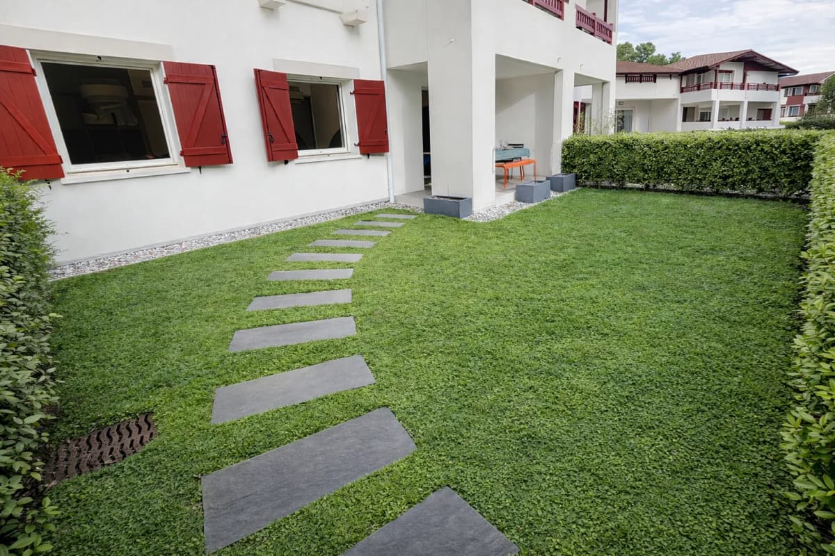 Appart Aiga T3-50m du lac d'Hossegor-jardin-parking-calme