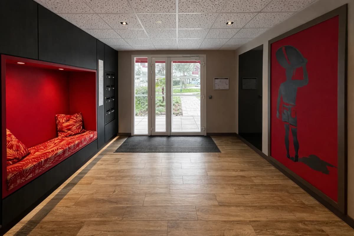 Appart Aiga T3-50m du lac d'Hossegor-jardin-parking-calme