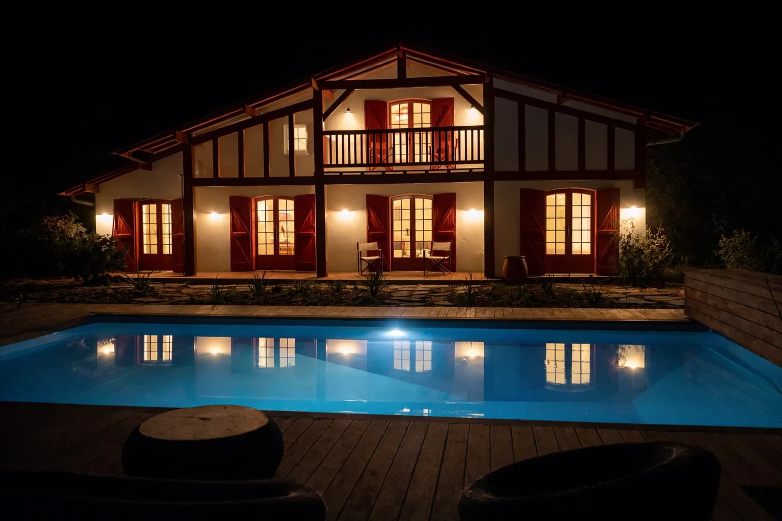 Villa 4* piscine chauffée proche lac, centre ville, tennis et golf d'Hossegor