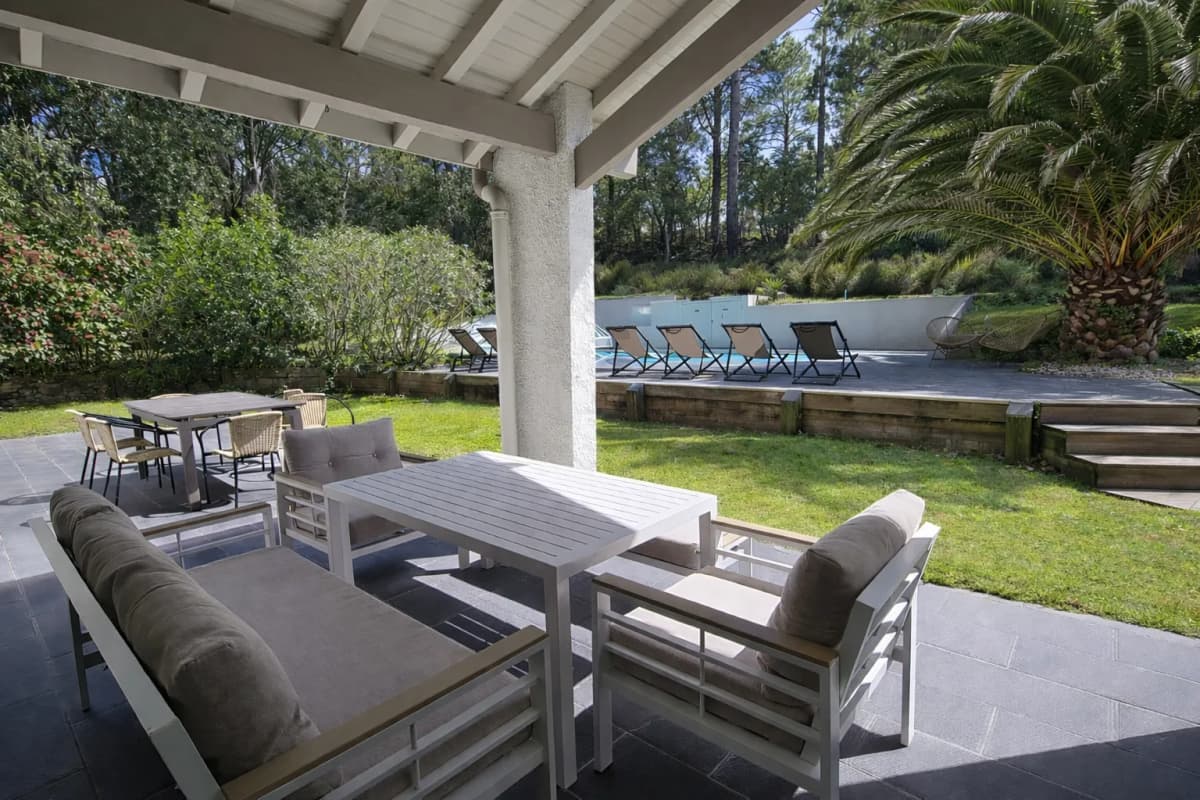 Villa 4*climatisée piscine chauffée proche lac, tennis, golf et centre ville d'Hossegor