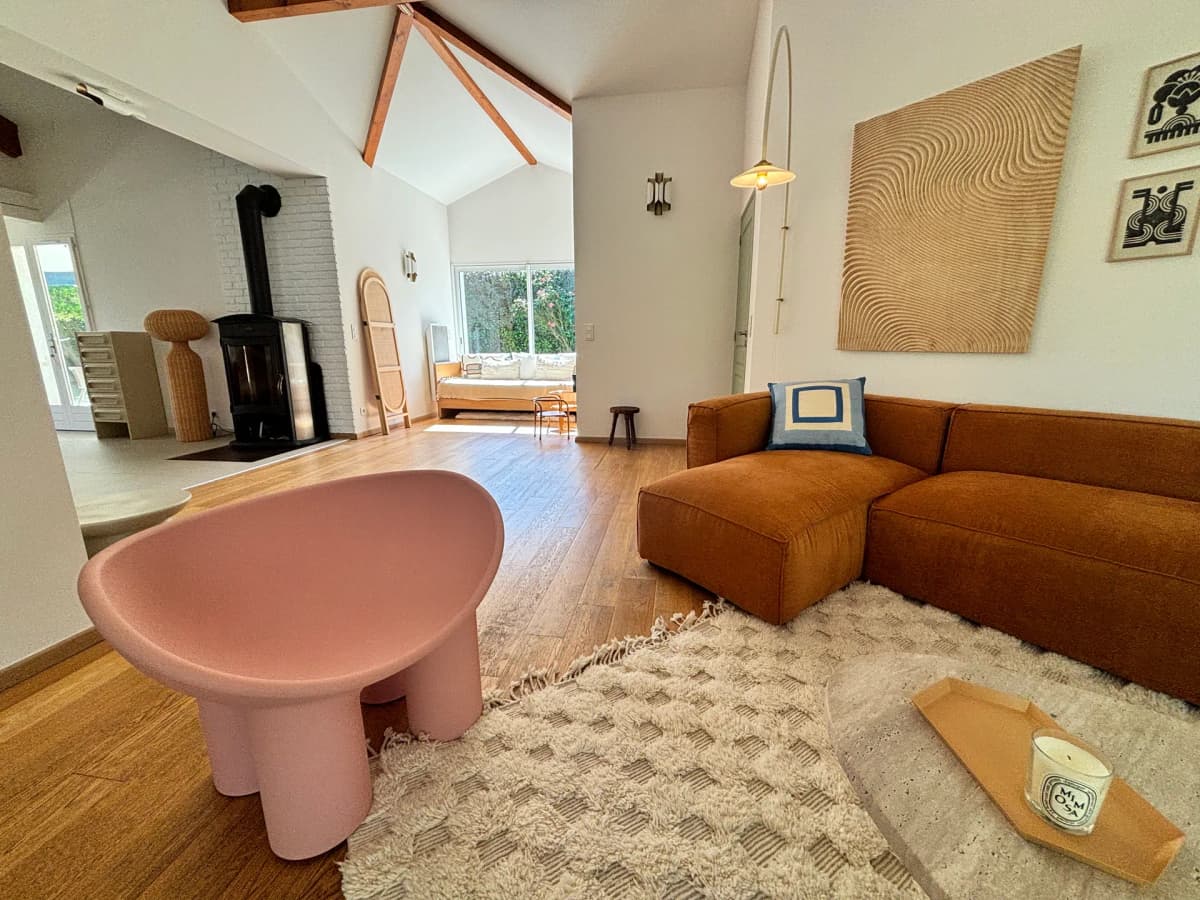 Villa 4* piscine chauffée, lac Hossegor à pied