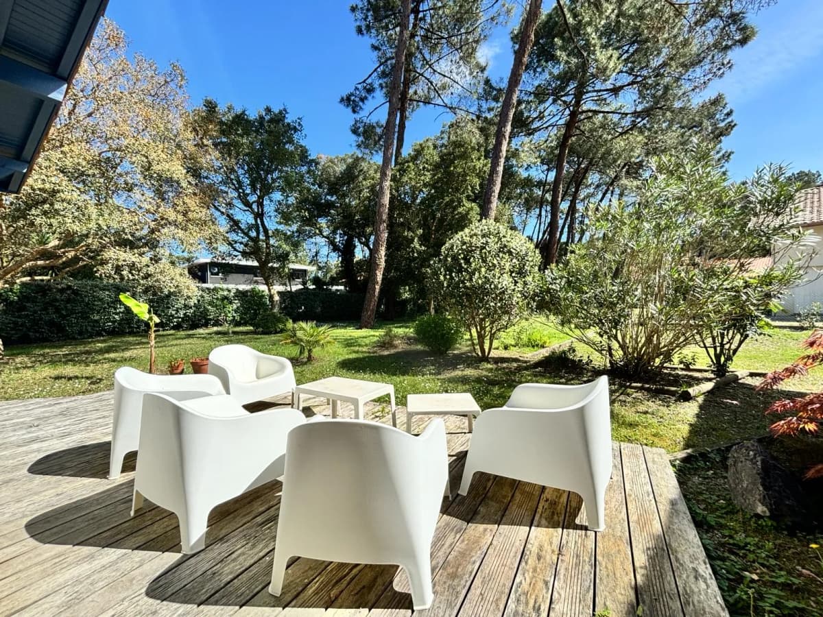 Villa 4* piscine chauffée, lac Hossegor à pied