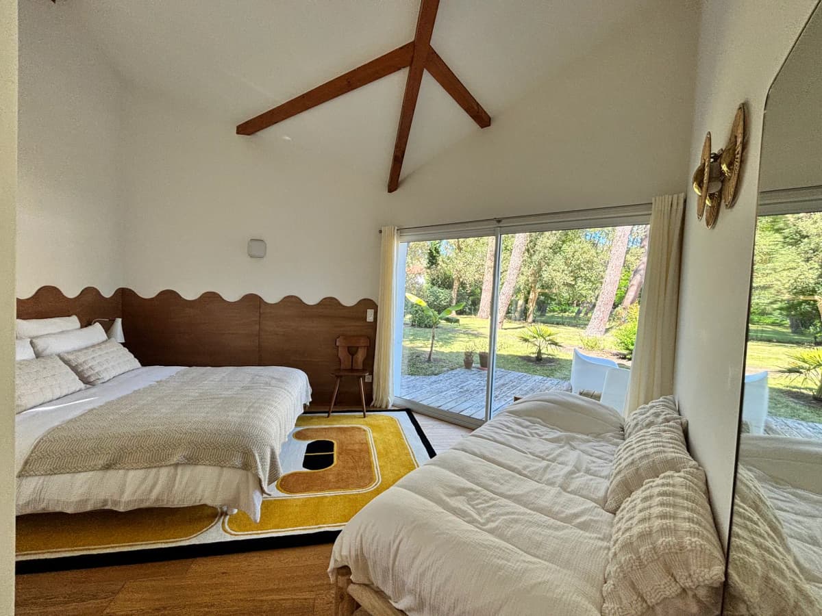 Villa 4* piscine chauffée, lac Hossegor à pied