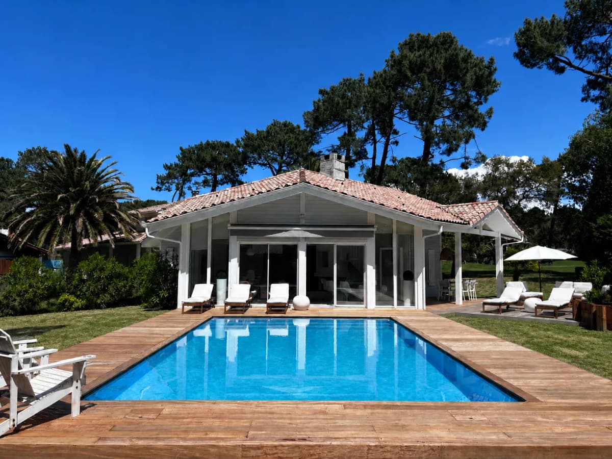 Villa sur gold de Seignosse, piscine, proche plage, calme