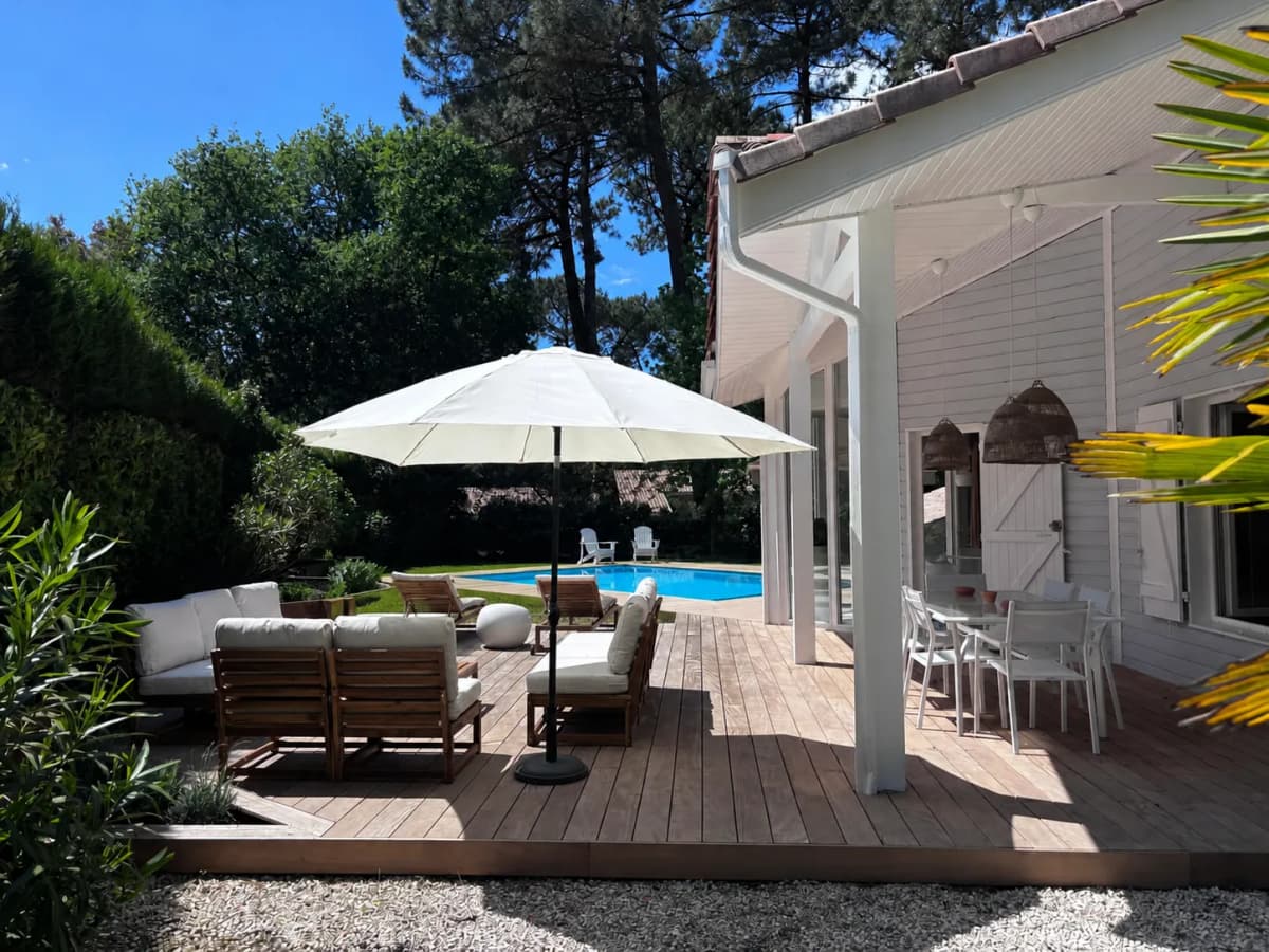 Villa sur gold de Seignosse, piscine, proche plage, calme