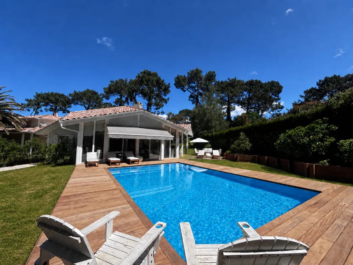 Villa sur gold de Seignosse, piscine, proche plage, calme