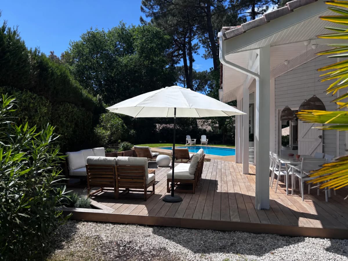 Villa sur gold de Seignosse, piscine, proche plage, calme