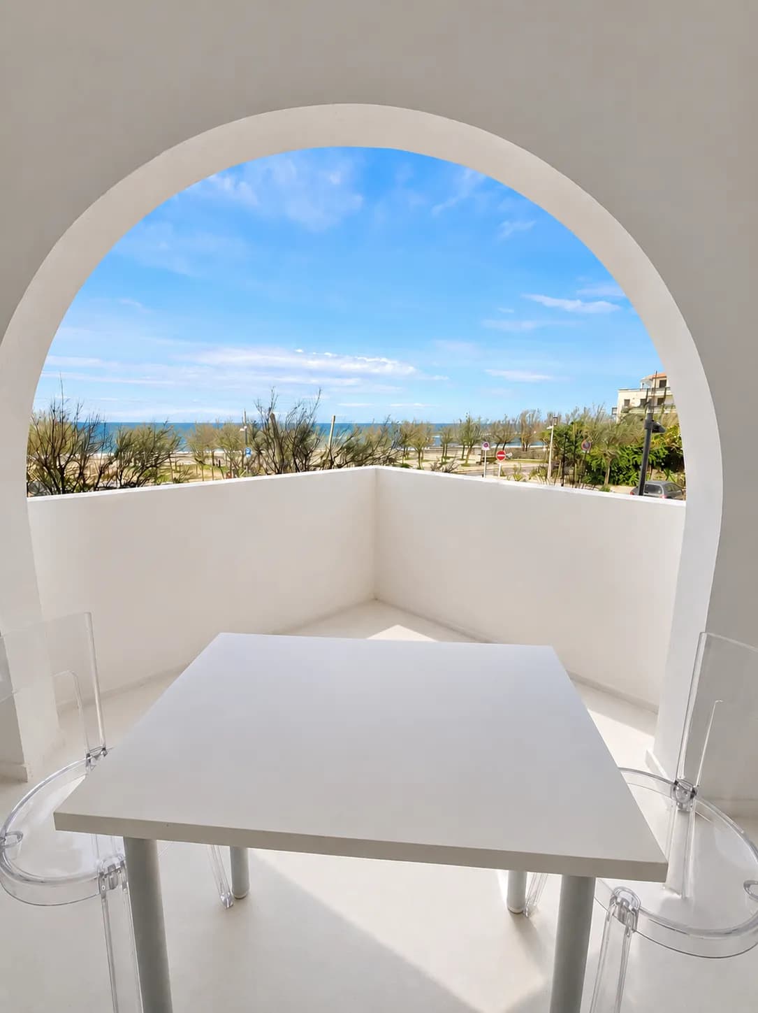 Studio " La parenthèse " vue mer